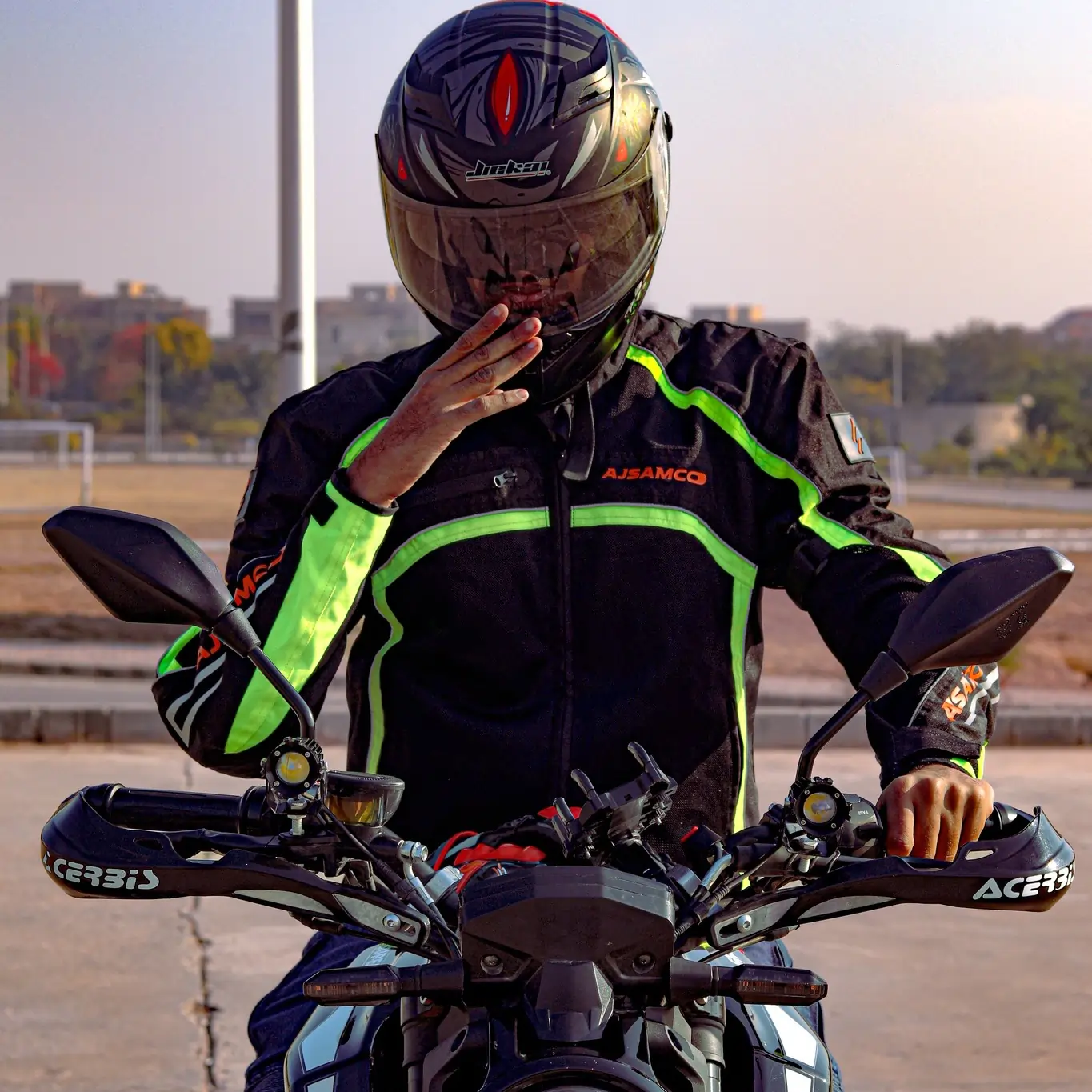 Motorcycle Gloves manufactured by AJSAMCO Industries